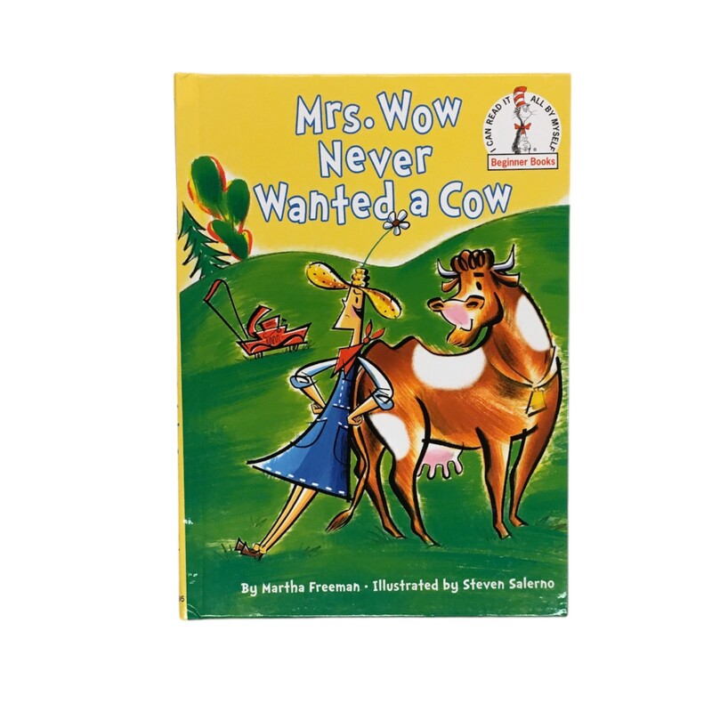 Mrs Wow Never Wanted A Cow, Book

Located at Pipsqueak Resale Boutique inside the Vancouver Mall or online at:

#resalerocks #pipsqueakresale #vancouverwa #portland #reusereducerecycle #fashiononabudget #chooseused #consignment #savemoney #shoplocal #weship #keepusopen #shoplocalonline #resale #resaleboutique #mommyandme #minime #fashion #reseller

All items are photographed prior to being steamed. Cross posted, items are located at #PipsqueakResaleBoutique, payments accepted: cash, paypal & credit cards. Any flaws will be described in the comments. More pictures available with link above. Local pick up available at the #VancouverMall, tax will be added (not included in price), shipping available (not included in price, *Clothing, shoes, books & DVDs for $6.99; please contact regarding shipment of toys or other larger items), item can be placed on hold with communication, message with any questions. Join Pipsqueak Resale - Online to see all the new items! Follow us on IG @pipsqueakresale & Thanks for looking! Due to the nature of consignment, any known flaws will be described; ALL SHIPPED SALES ARE FINAL. All items are currently located inside Pipsqueak Resale Boutique as a store front items purchased on location before items are prepared for shipment will be refunded.
