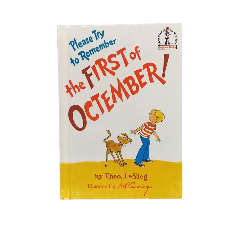 Please Try To Remember The First Of Octember, Book

Located at Pipsqueak Resale Boutique inside the Vancouver Mall or online at:

#resalerocks #pipsqueakresale #vancouverwa #portland #reusereducerecycle #fashiononabudget #chooseused #consignment #savemoney #shoplocal #weship #keepusopen #shoplocalonline #resale #resaleboutique #mommyandme #minime #fashion #reseller

All items are photographed prior to being steamed. Cross posted, items are located at #PipsqueakResaleBoutique, payments accepted: cash, paypal & credit cards. Any flaws will be described in the comments. More pictures available with link above. Local pick up available at the #VancouverMall, tax will be added (not included in price), shipping available (not included in price, *Clothing, shoes, books & DVDs for $6.99; please contact regarding shipment of toys or other larger items), item can be placed on hold with communication, message with any questions. Join Pipsqueak Resale - Online to see all the new items! Follow us on IG @pipsqueakresale & Thanks for looking! Due to the nature of consignment, any known flaws will be described; ALL SHIPPED SALES ARE FINAL. All items are currently located inside Pipsqueak Resale Boutique as a store front items purchased on location before items are prepared for shipment will be refunded.