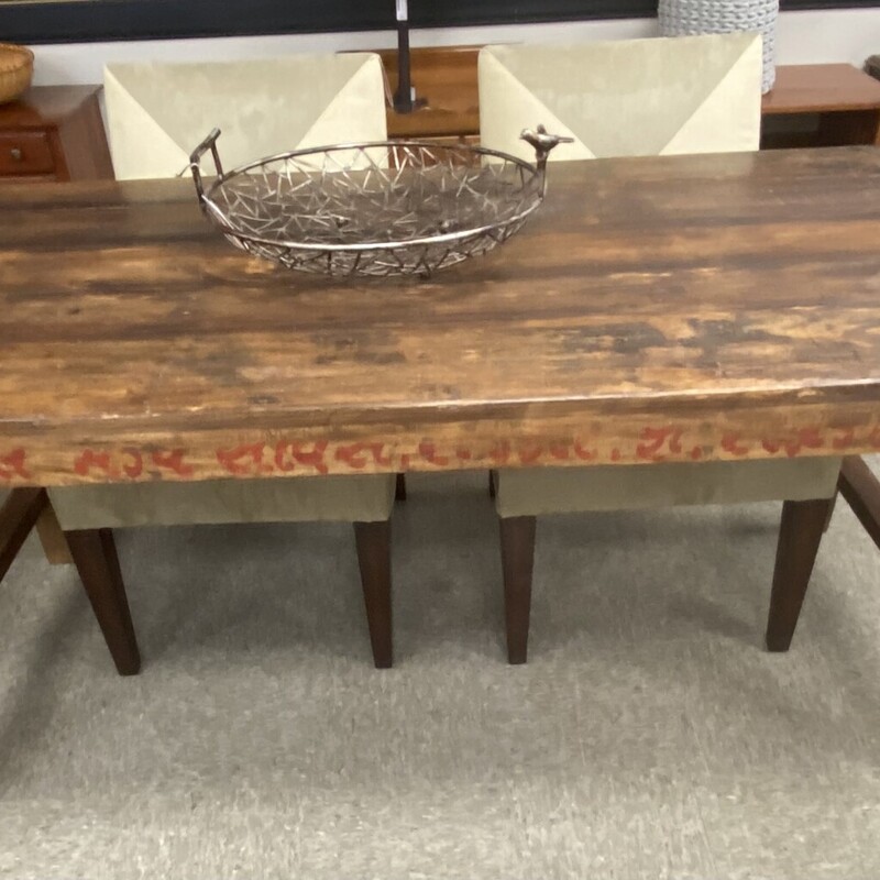 Rustic Dining Table, Brow