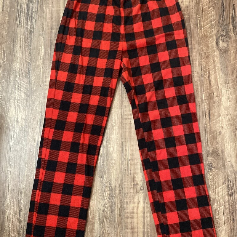 WonderShop Fleece Pant, Red, Size: Adult M