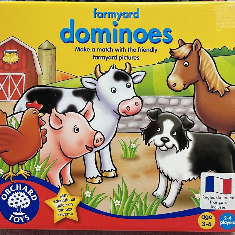 Farmyard Dominoes, Multi, Size: 3-6Y
Complete