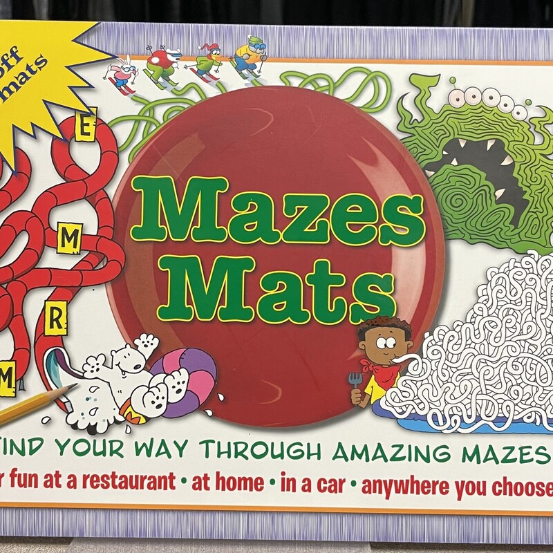 Mazes Mats, Multi, Size: Paperback