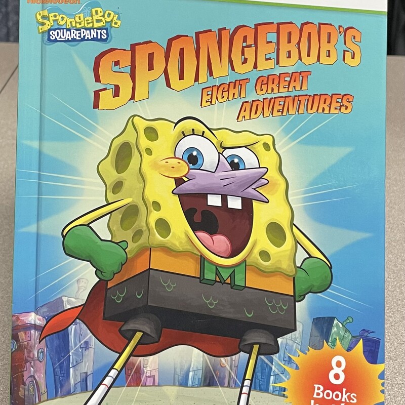 Spongebobs Eight Great Adventures, Multi, Size: Hardcover