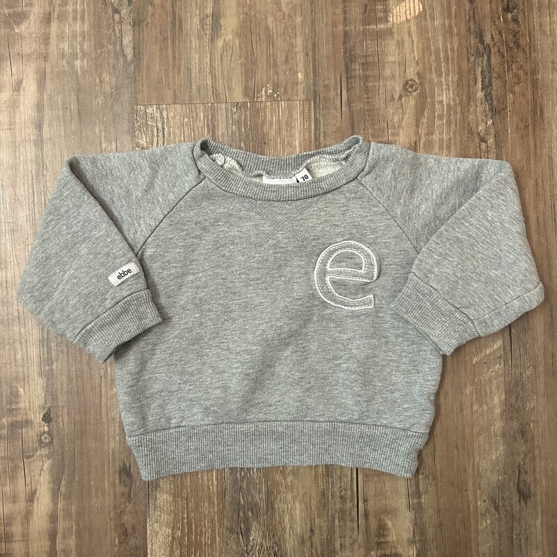 Ebbe Fleece Sweatshirt, Gray, Size: Baby 6-12M