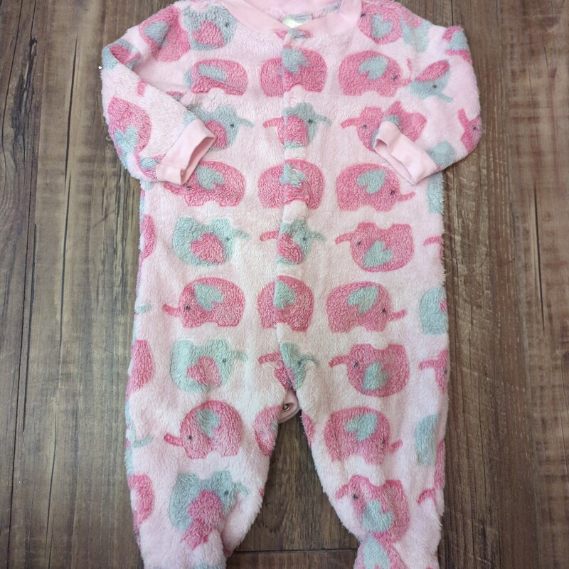Babygood Elephant Footed, Pink, Size: Baby 6-9M