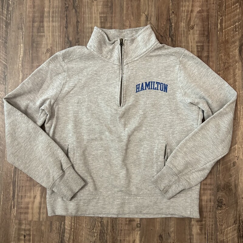 Hamilton Sweatshirt, Gray, Size: Adult S
