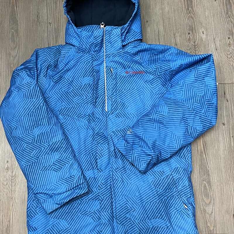 Columbia Ski Jacket, Blue, Size: 14-16Y