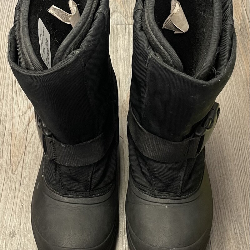 Stonz Winter Boots, Black, Size: 2Y
