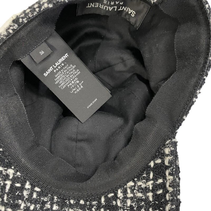 Saint Laurent Tweed Wool, -, Size: Size 56
