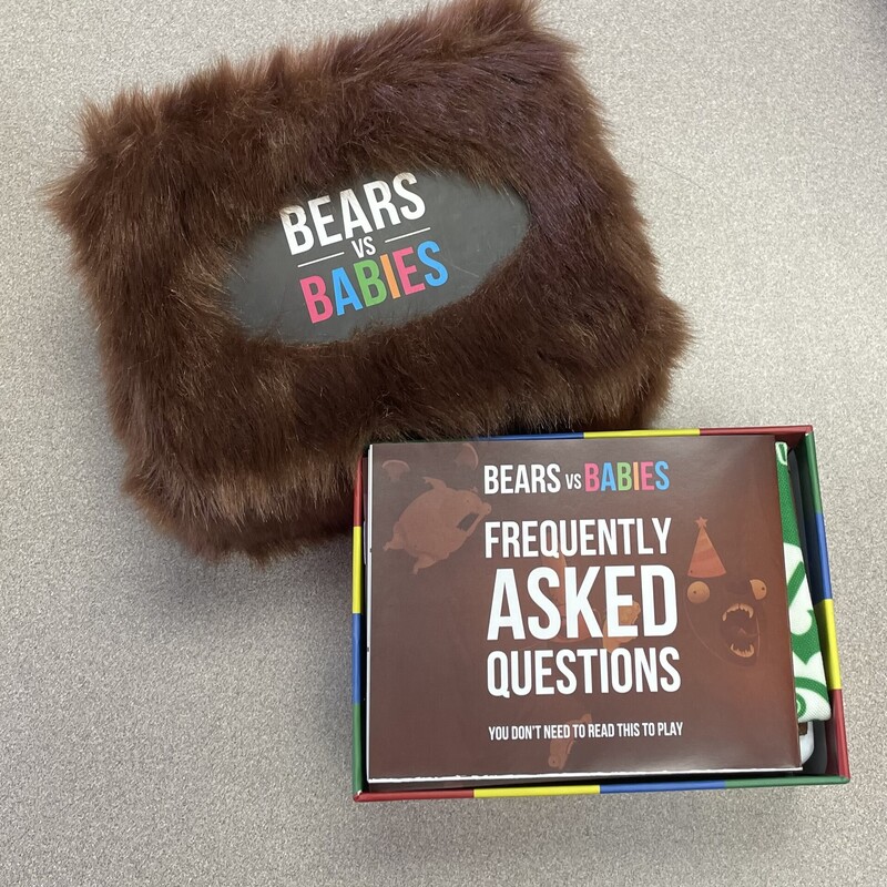 Bears Vs Babies Card Game, Multi, Size: 10Y+