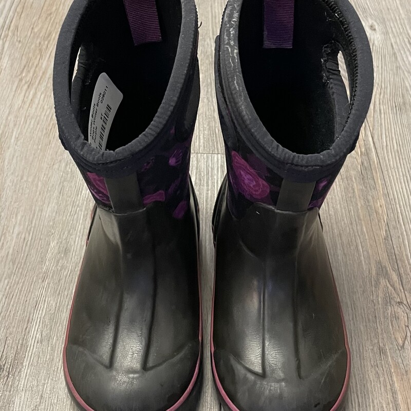 Bogs Winter Boots, Purple, Size: 9T