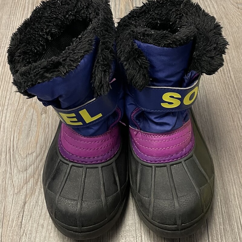 Sorel Winter Boots, Purple, Size: 11Y