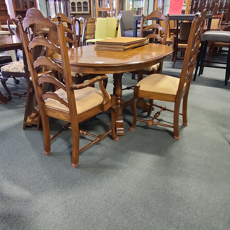 TABLE + 2L +4P + 4 CHAIRS