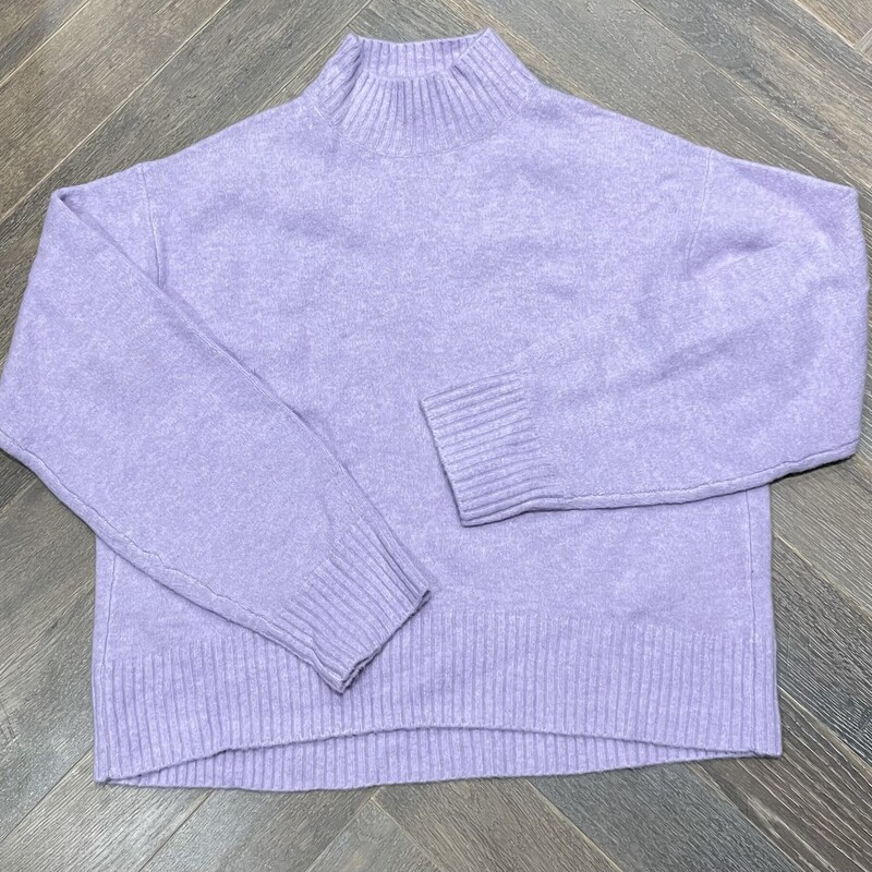 Uniqlo Wool Blend Sweater, Lavander, Size: 14Y+