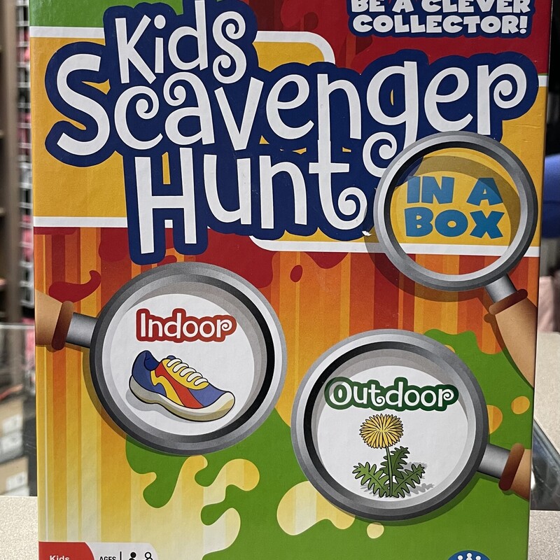 Kids Scavenger Hunt, Multi, Size: 6Y+