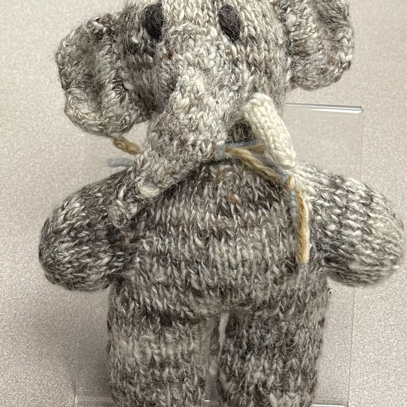Knit Elephant Stuff Toy