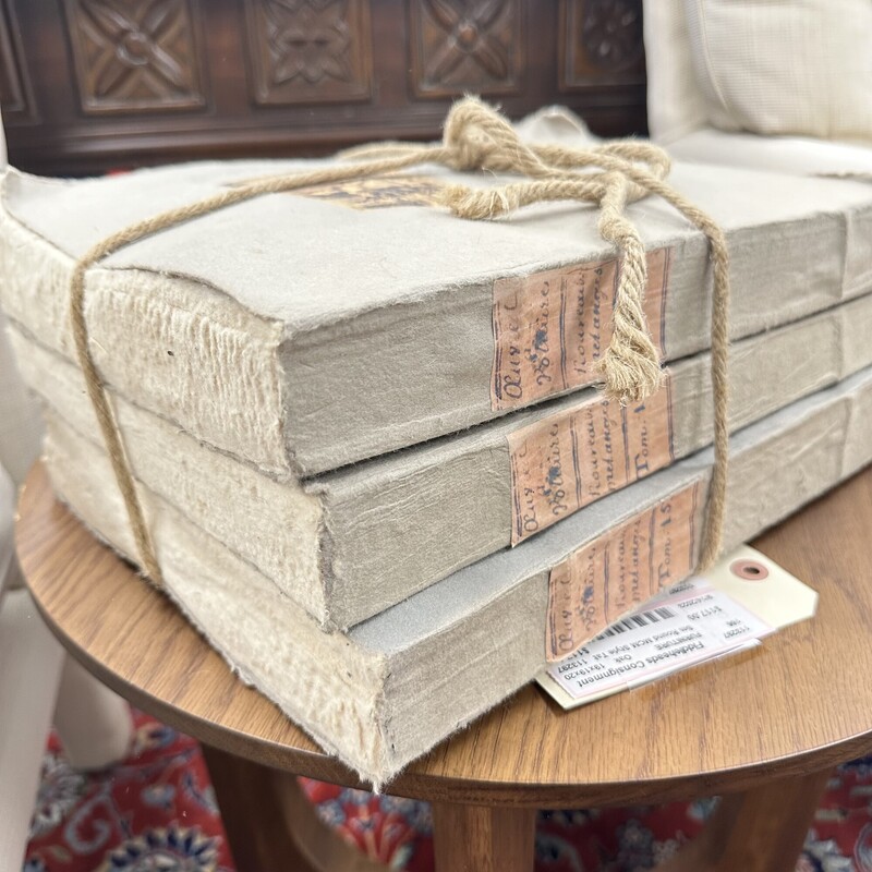 RH Linen Book Set