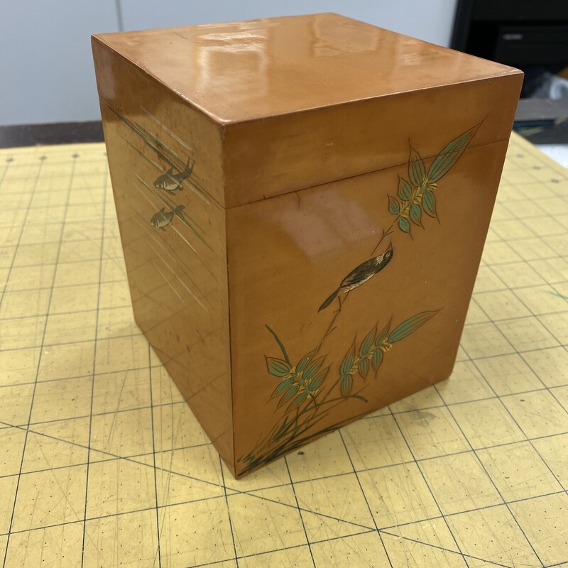 Japanese Wooden Tea Box
