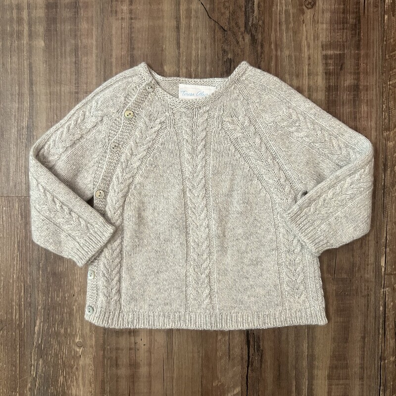 Teresa Alecrin Sweater, Gray, Size: Baby 6m