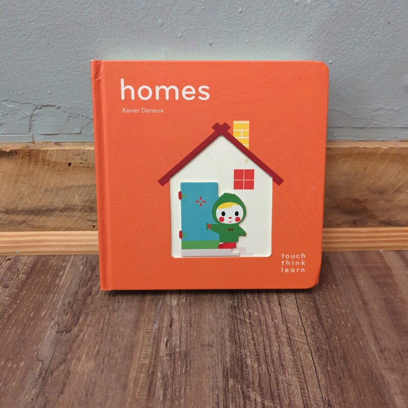 Homes Touch Board Book, Orange, Size: Book