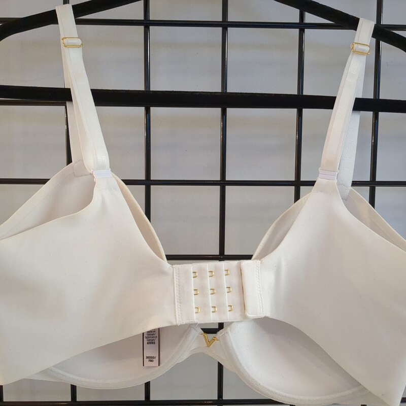 Victoria Secret Bra, White, Size: 36DDD