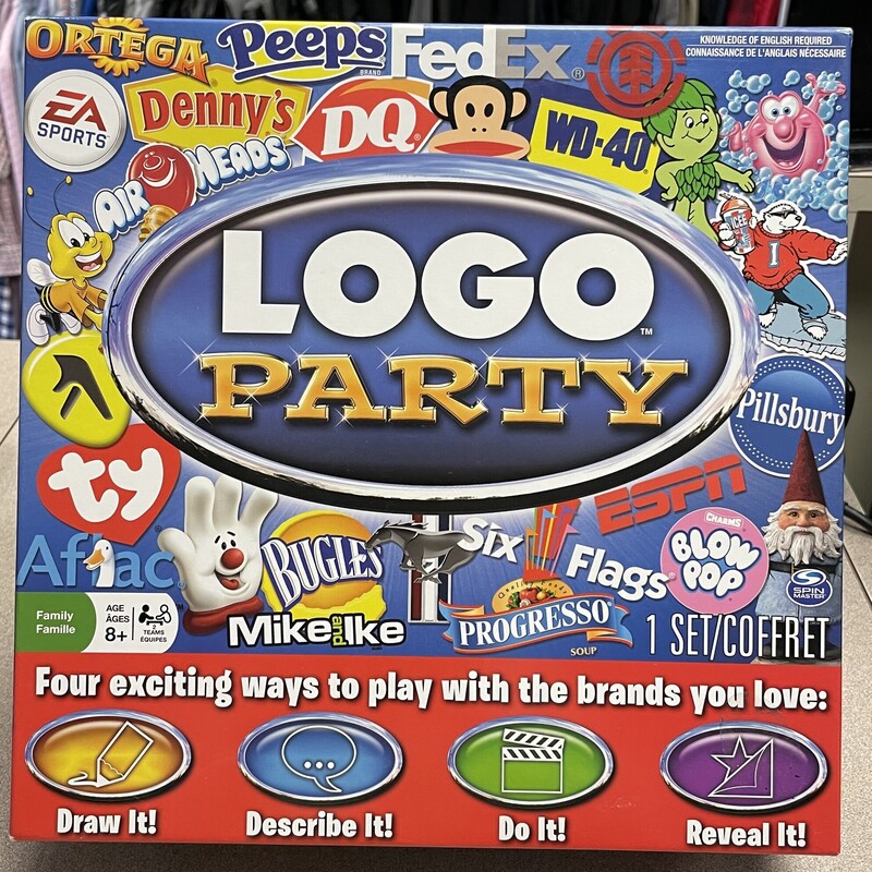 Logo Party Game, Multi, Size: 8Y+
Pre-owned