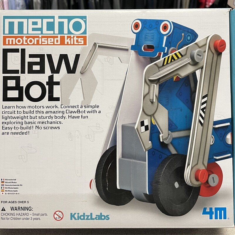 Mecho Claw Bot, Multi, Size: 5+
NEW!