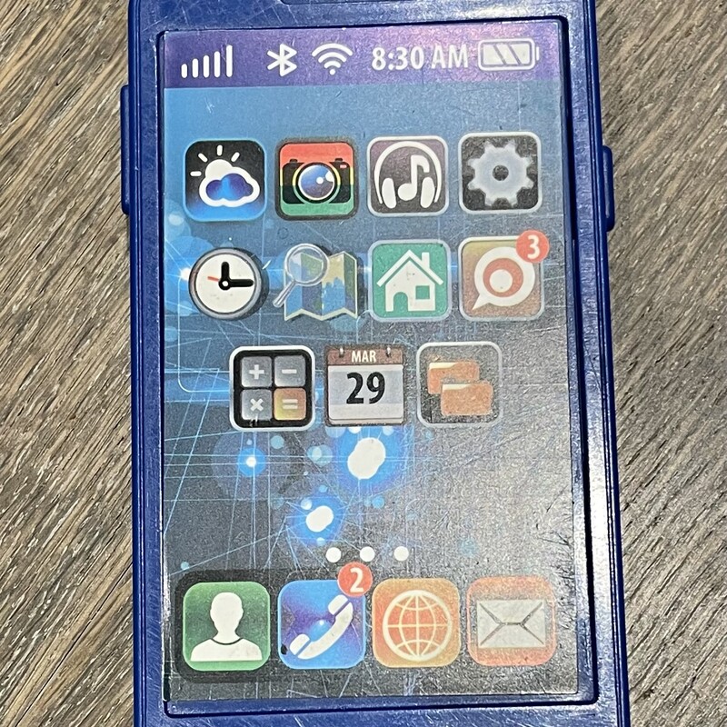 Toy Phone, Blue, Size: Pre-owned