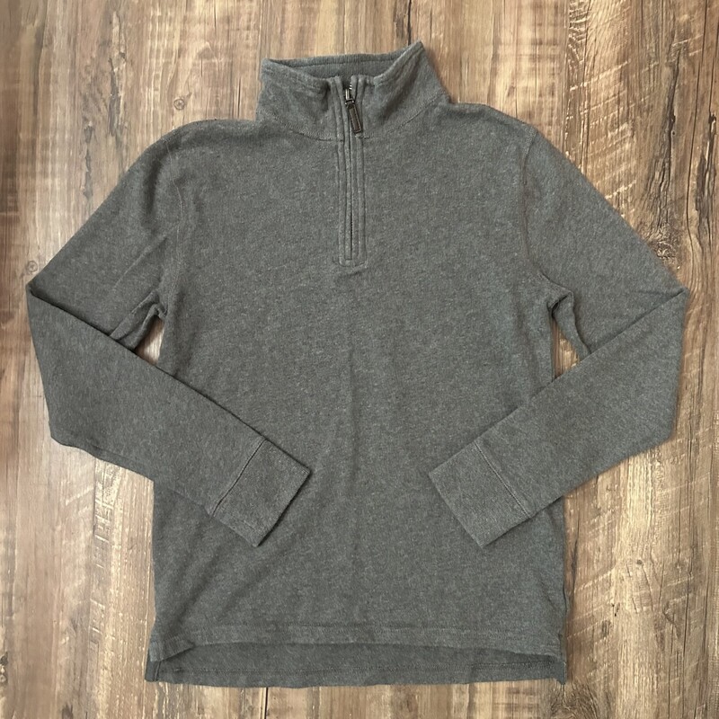 Crew Cuts 1/4 Zip, Gray, Size: Youth L