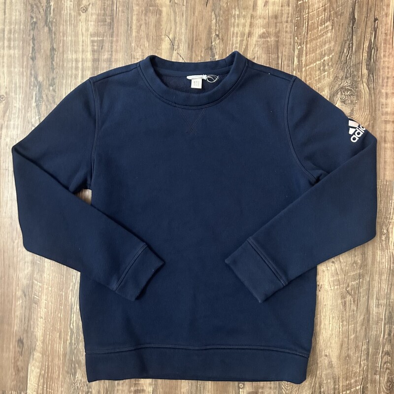 Basic Adidas Sweatshirt, Navy, Size: Youth M
-no size tag, estimated Youth M