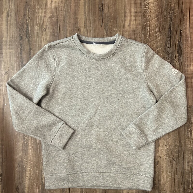 Basic Adidas Sweatshirt, Gray, Size: Youth M
-no size tag, estimated youth M