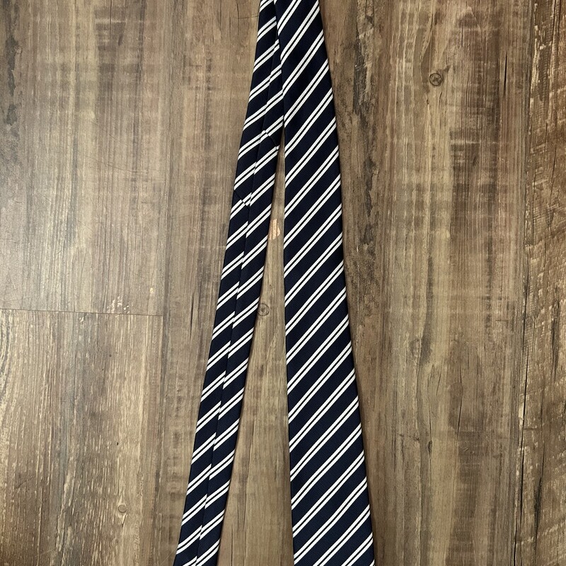 Place Striped Tie, Navy, Size: Youth O/S