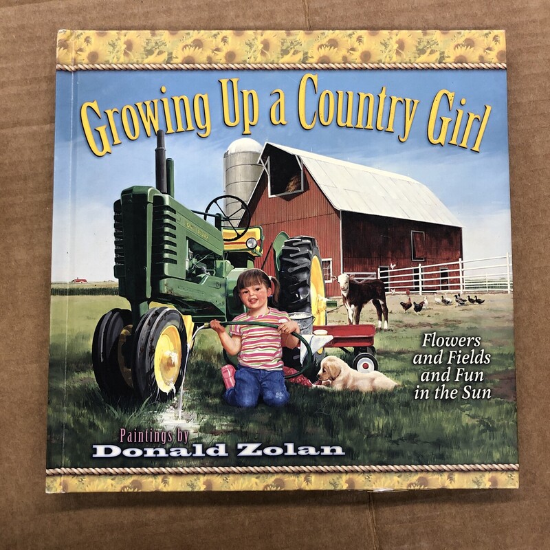 Growing Up A Country Girl, Size: Cover, Item: Hard