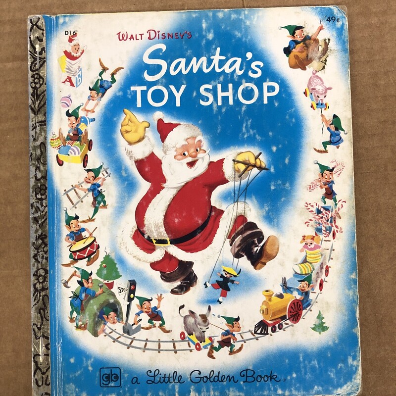 Santas Toy Shop, Size: Cover, Item: Hard