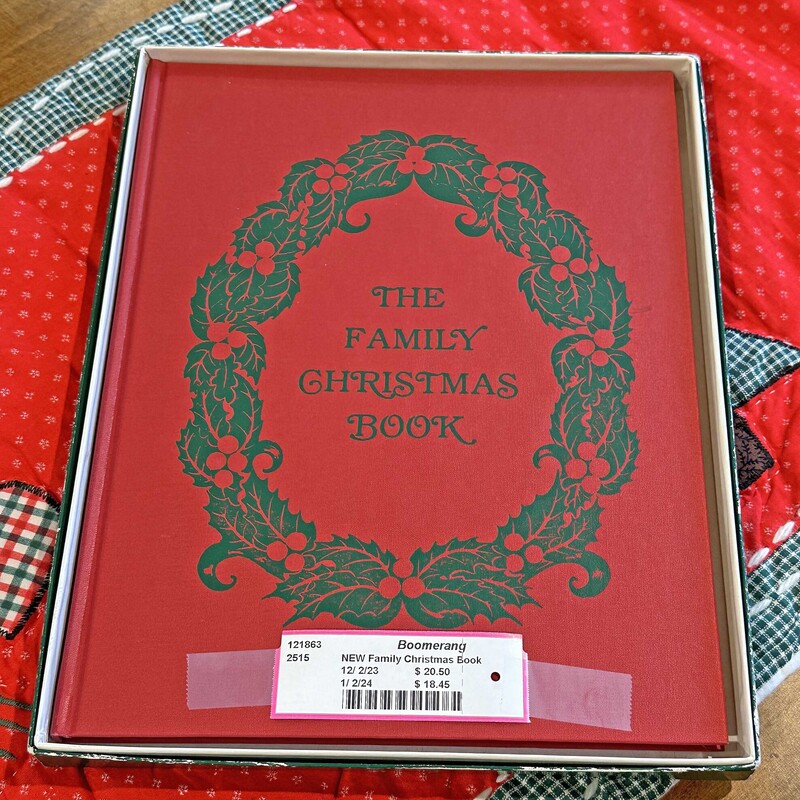 NEW Old Stock
Family Christmas Book