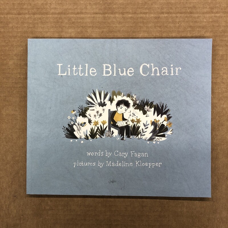 Little Blue Chair, Size: Back, Item: Paper
