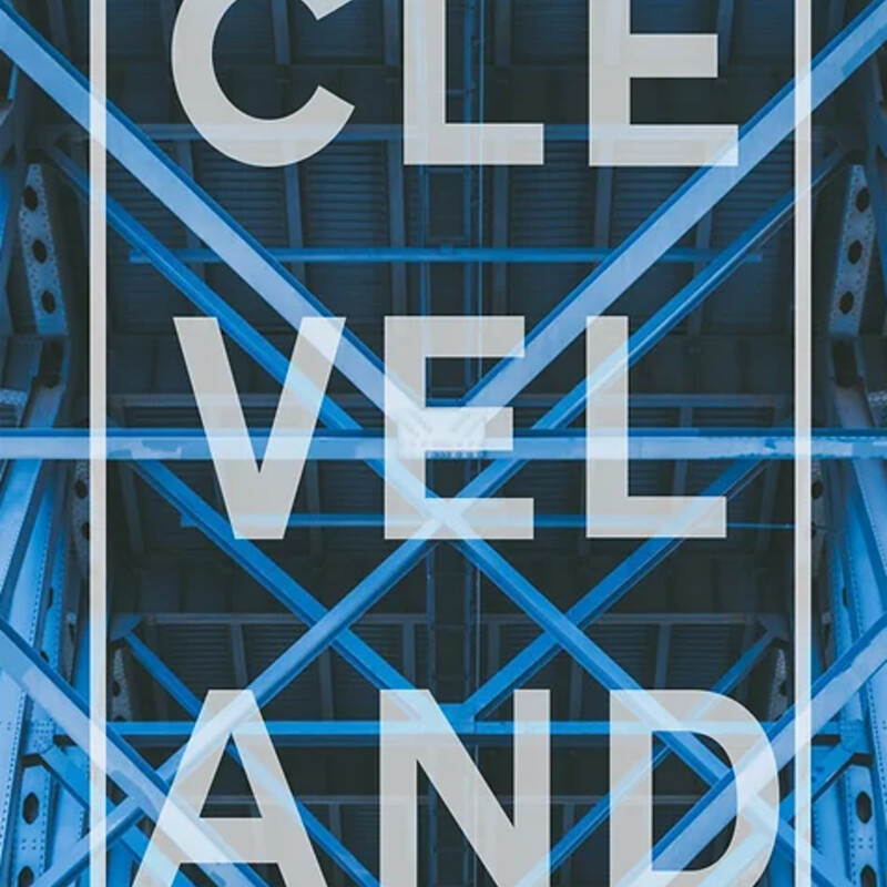 Cleveland Flats Bridge Wood Plaque
Blue Black White Size: 10 x 16.5H