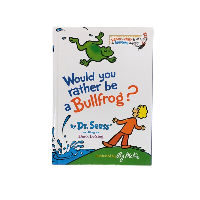 Would You Rather Be A Bullfrog?, Book

Located at Pipsqueak Resale Boutique inside the Vancouver Mall or online at:

#resalerocks #pipsqueakresale #vancouverwa #portland #reusereducerecycle #fashiononabudget #chooseused #consignment #savemoney #shoplocal #weship #keepusopen #shoplocalonline #resale #resaleboutique #mommyandme #minime #fashion #reseller

All items are photographed prior to being steamed. Cross posted, items are located at #PipsqueakResaleBoutique, payments accepted: cash, paypal & credit cards. Any flaws will be described in the comments. More pictures available with link above. Local pick up available at the #VancouverMall, tax will be added (not included in price), shipping available (not included in price, *Clothing, shoes, books & DVDs for $6.99; please contact regarding shipment of toys or other larger items), item can be placed on hold with communication, message with any questions. Join Pipsqueak Resale - Online to see all the new items! Follow us on IG @pipsqueakresale & Thanks for looking! Due to the nature of consignment, any known flaws will be described; ALL SHIPPED SALES ARE FINAL. All items are currently located inside Pipsqueak Resale Boutique as a store front items purchased on location before items are prepared for shipment will be refunded.