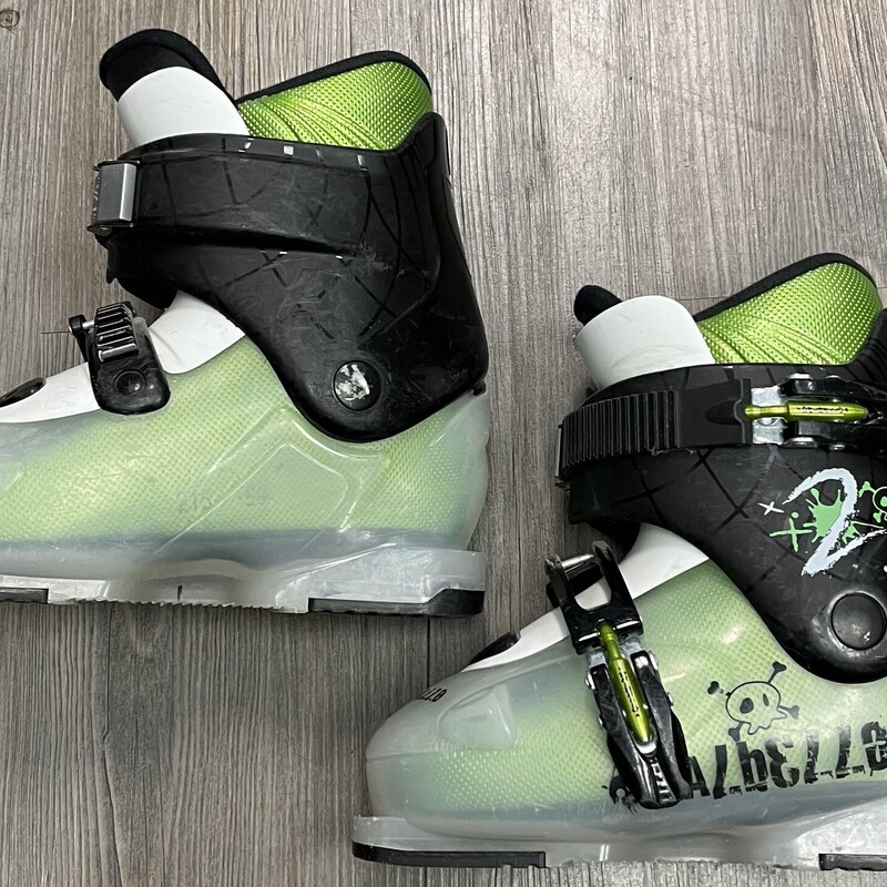 Menance Ski Boots, Green, Size: 215