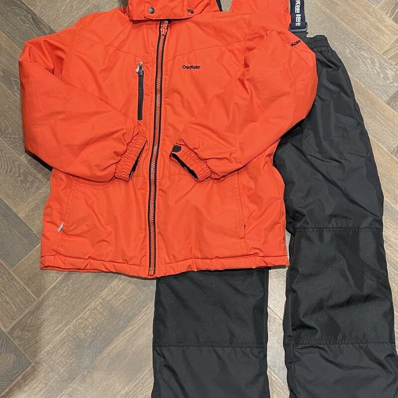 Oshkosh Winter Suit 2pc, Orange, Size: 14Y