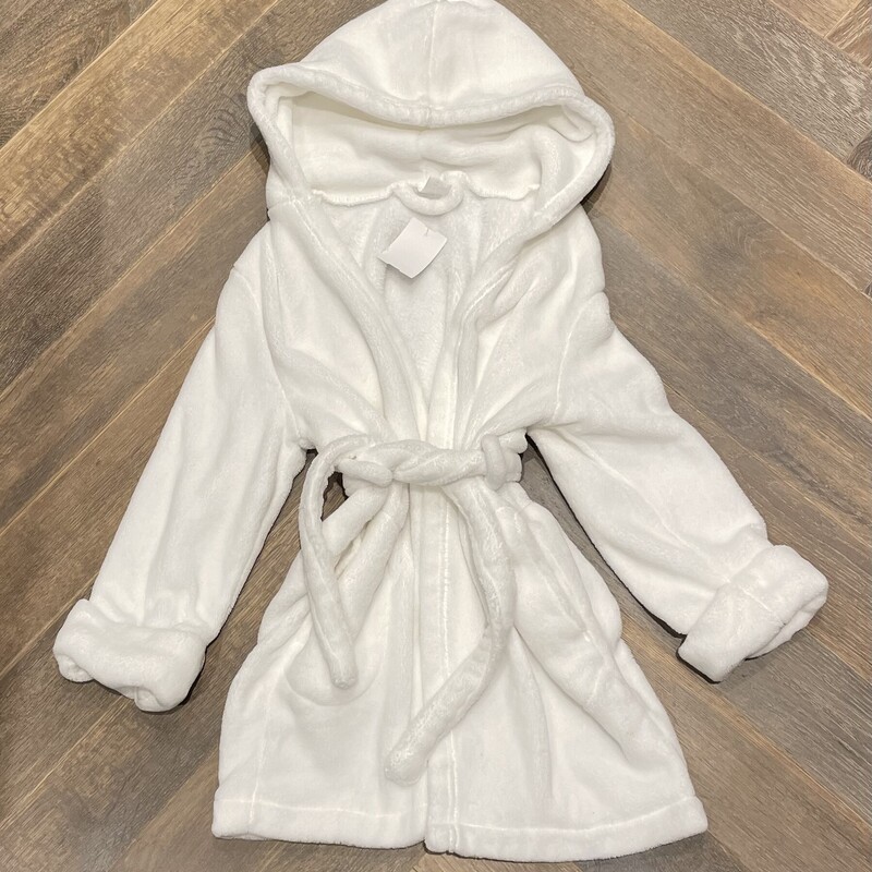 Gap Robe, White, Size: 6Y