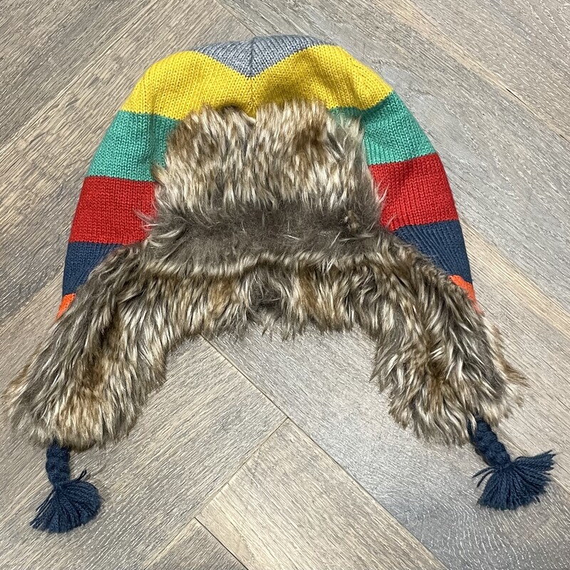 Gap Knit Lined Hat, Multi, Size: 7-8Y