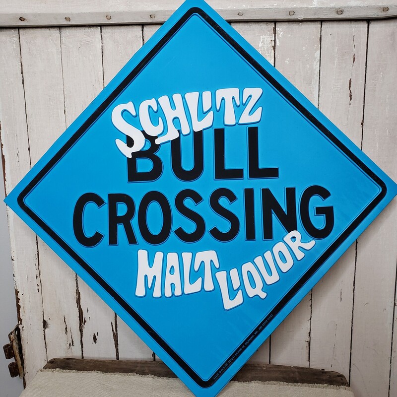 Schlitz Traffic Sign