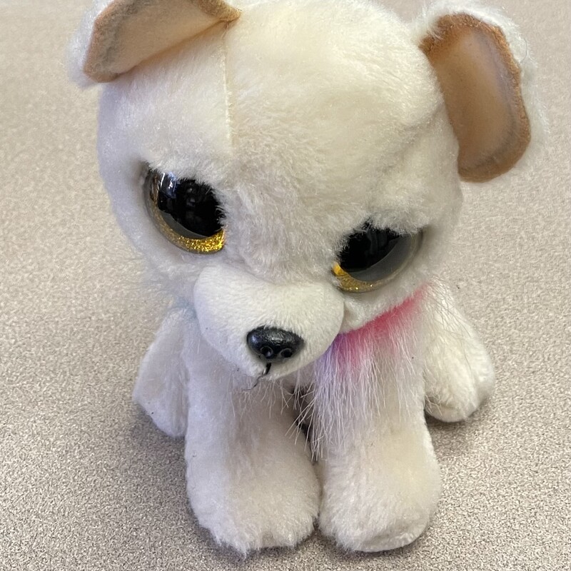 Ty Chewy Dog Stuff Toy, Beige, Size: Small
Pre-owned
