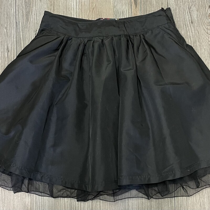 Gap Lined Skirt, Black, Size: 10Y