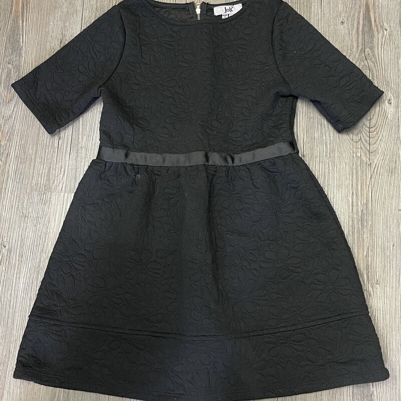 Jolt Dress, Black, Size: 12Y