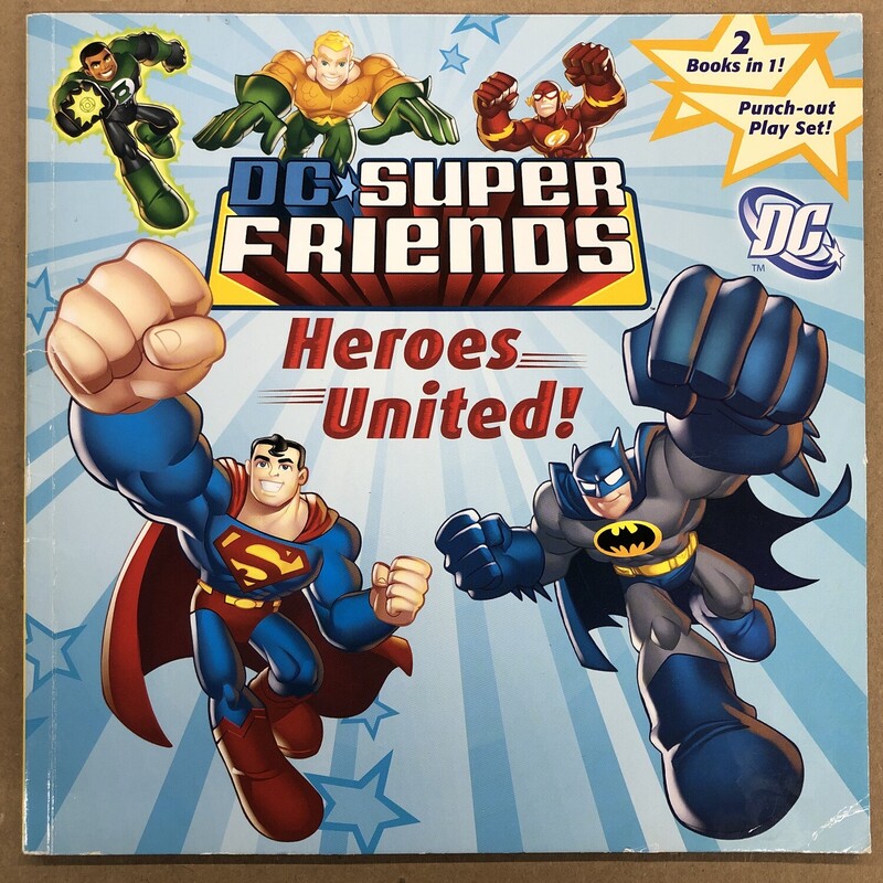 Dc Super Friends, Size: Back, Item: Paper