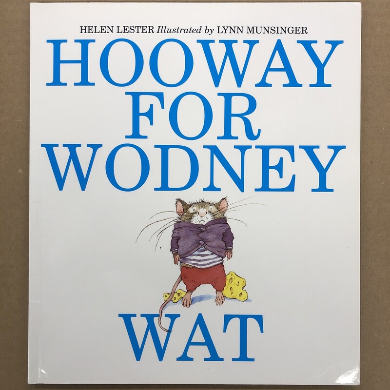Hooway For Wodney, Size: Back, Item: Paper