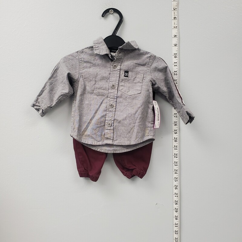 Calvin Klein, Size: 3-6m, Item: 2pc