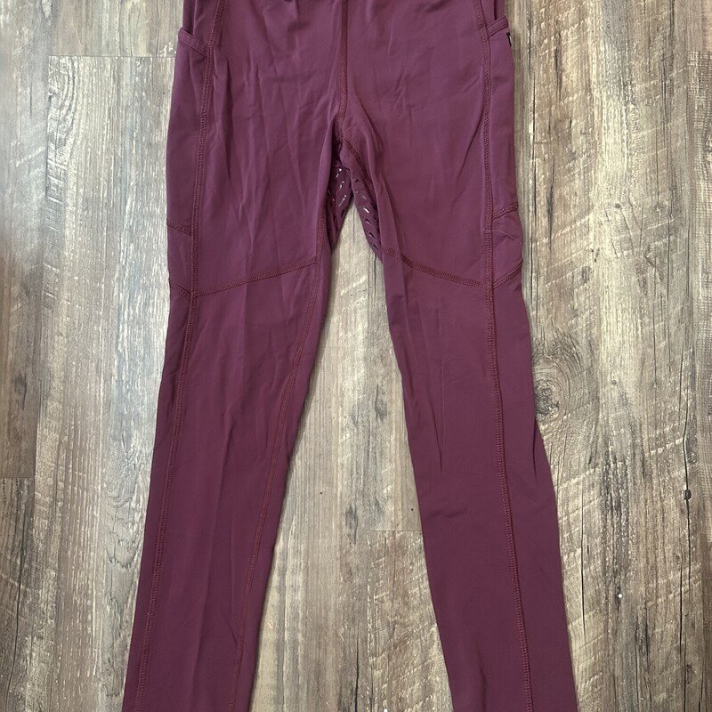 Kerrits Riding Tech Tight, Maroon, Size: Youth XL

Retails for $89 New